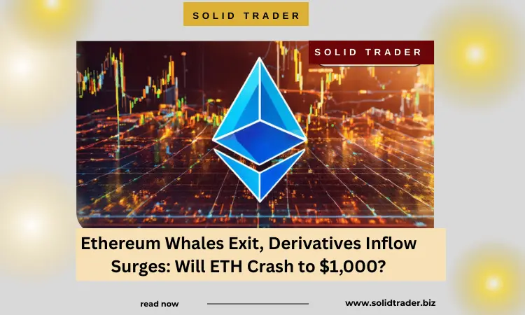 Cover image for article: Ethereum Whales Exit, Derivatives Inflow Surges: Will ETH Crash to $1,000?