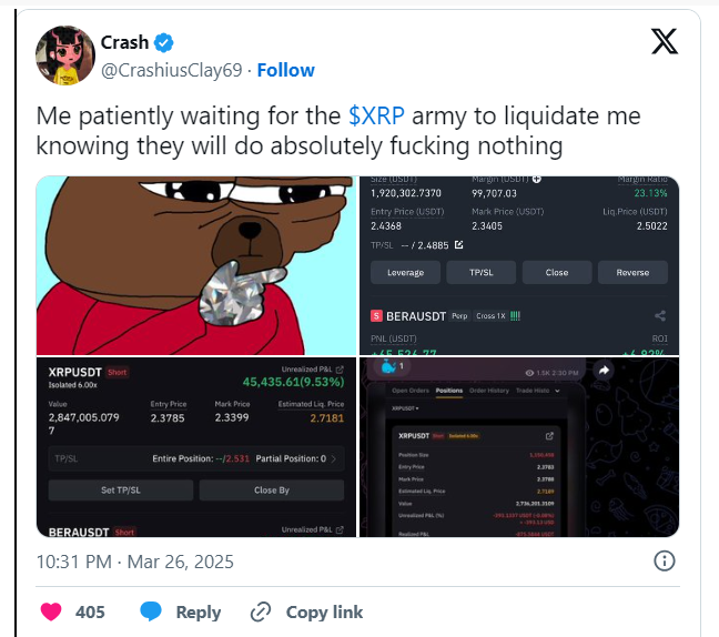 Cover image for article: Top Trader Says XRP Has Been One of the Most Obvious and Easiest Shorts of His Life