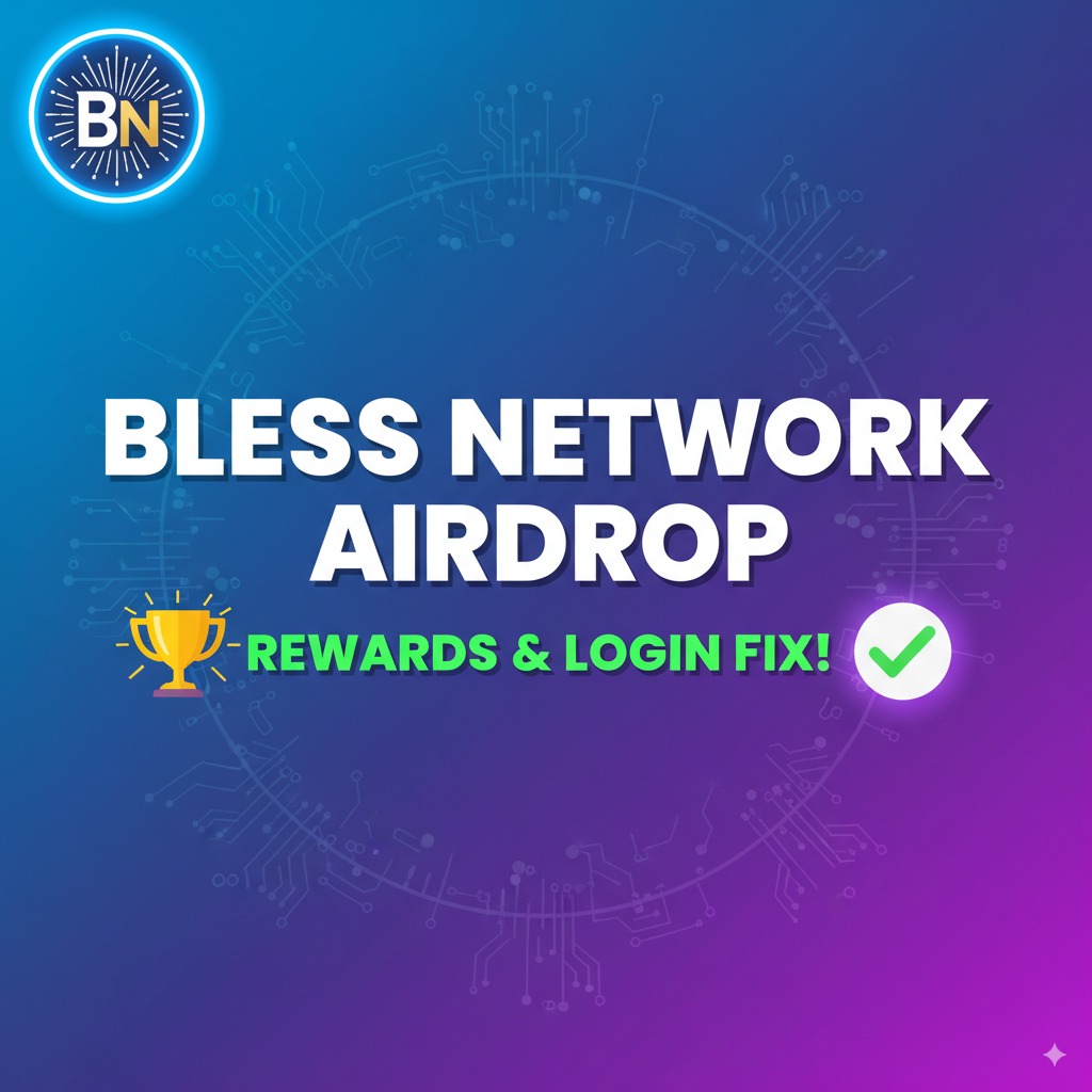 Cover image for article: Big News for Bless Network Enthusiasts: Airdrop Updates & Solutions Revealed!