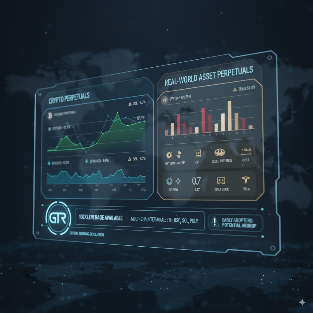 Cover image for article: Unlocking GTR: The DeFi Trading Powerhouse Poised for Future Airdrops